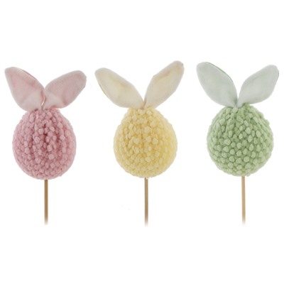 GAEM Изделие декоративное (вставка) "Яйцо" (блок 12 шт) (4,5*11), L6 W7 H27 см, 3в.