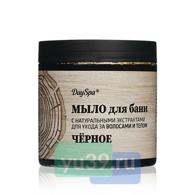 Мыло Day Spa Черное для бани, 500 мл.