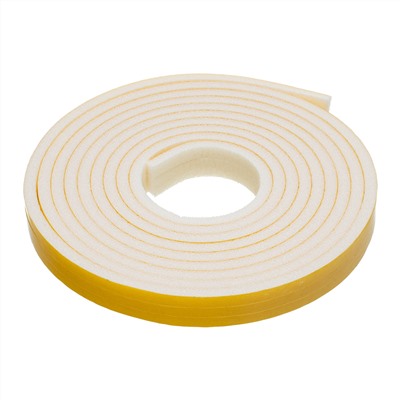 Уплотнитель для окон со скотчем, 8 х 8 мм, 14 м Сибртех