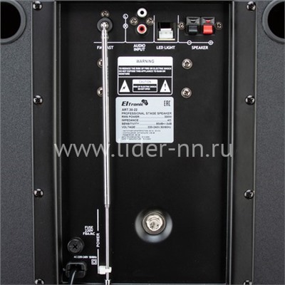 Колонка 10" (30-22 CRAZY BOX) динамик 6шт/10" комплект 2 колонки ELTRONIC с TWS