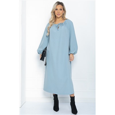 Платье Аура (голубое) П11075