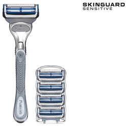 1 Станок FUSON" SkinGuard  + 4  Кассеты