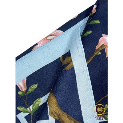 Платок утепленный Сакура цвет 3040/11 (темно-синий)