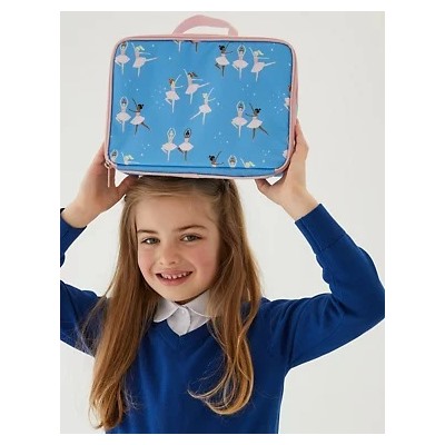 Kids' Ballet Print Lunch Box