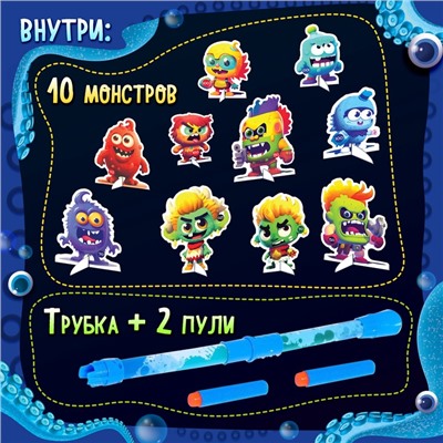 Настольная игра «Монстромания», развитие дыхания, 1 игрок, 4+