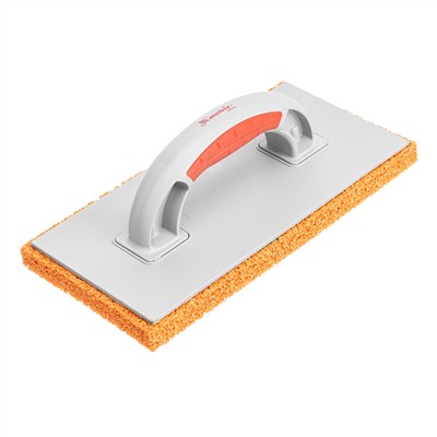 Терка пластмассовая, гидрорезиновое покрытие 18 мм, 270 x 130 мм, двухкомпонентная ручка Matrix