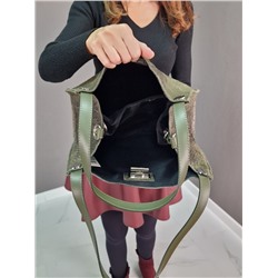 Сумка женская из телячьей кожи