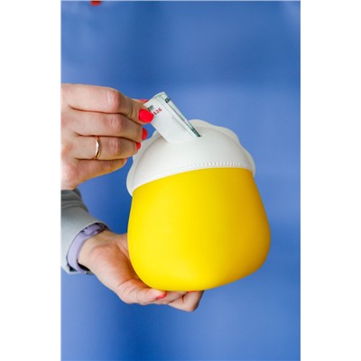 Копилка «Bonnet duck», yellow, (14 см), пластик