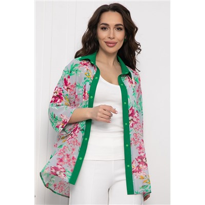 Костюм Удачный (зеленый) К13590-13М