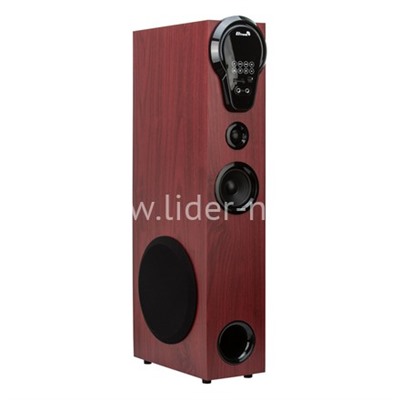 Колонка 08" (30-36 HOME SOUND) динамик 6шт/2х8"; 2х4"; 2х1.5" комплект 2 колонки ELTRONIC (красная)