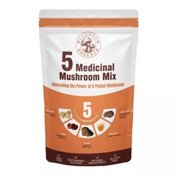 Смесь из 5 видов грибов (50 г), 5 Medicinal Mushroom Mix, произв. Mushroom Essence