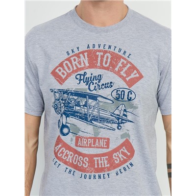 Футболка мужская арт. 02285/Airplane