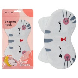 Маска для сна "White kitten", пакет zip-lock, европодвес MS_60468 MESHU
