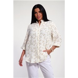 Женская рубашка 32745 / бежевый