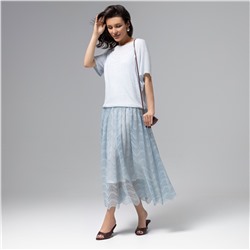 Платье комбинированное с кружевом, Доведу до мечты