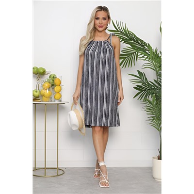 Сарафан Укрась лето! (синее/полоска) П13735-10М