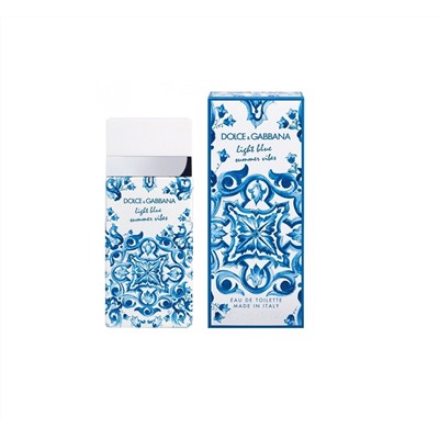 Туалетная вода Dolce and Gabbana Light Blue Summer Vibes 100мл жен тестер edt