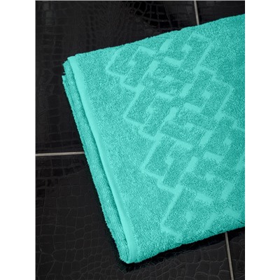 Полотенце махровое Донецкая Мануфактура Baldric / Бирюза