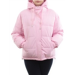H24-088 PINK Куртка демисезонная женская (120 гр. холлофайбер)