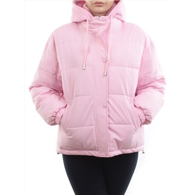 H24-088 PINK Куртка демисезонная женская (120 гр. холлофайбер)