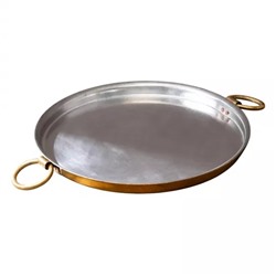 Латунная сковорода Тава для доса (71 см), Brass Tawa for Dosa, произв. P-TAL