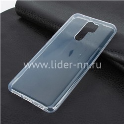 Задняя панель для Xiaomi  Redmi 9 Силикон  прозрачная (пакет)