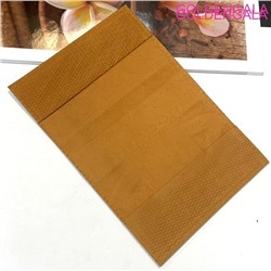 Обложка для паспорта из кожи коричнево-рыжая