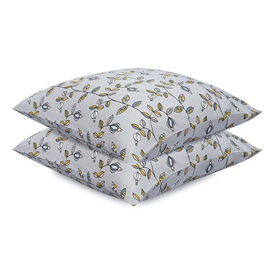 Набор наволочек "Ягоды тайги" из премиального сатина из коллекции Russian North, 70х70 см