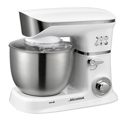 Миксер Аксинья КС-407 1200Вт Планетарный  с чашей из нерж 6 скор Белый (2)