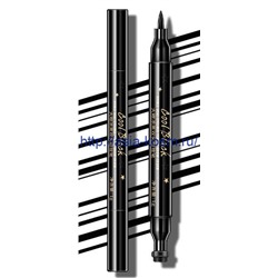 Водостойкая подводка-фломастер для глаз Beotua –цвет черный со штампом(1422)