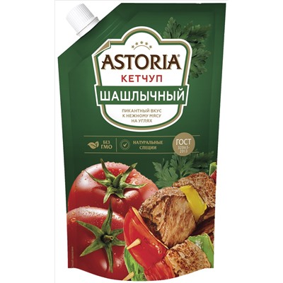 Кетчуп "Шашлычный" ДПД 330гр ТМ "Астория" 1/18