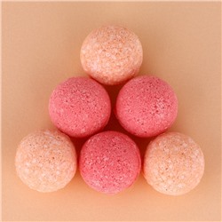 Бомбочки для ванны детские «Принцесса», аромат ягодный коктейль, 6×20 г, Чистое счастье