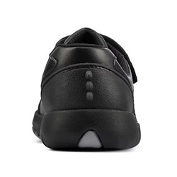 Kids' Leather Riptape School Shoes (Kid size 10-2.5)
