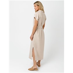 Платье-рубашка из плотного лиоцелла