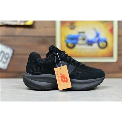 New Balance из натуральной прочной замши и текстиля