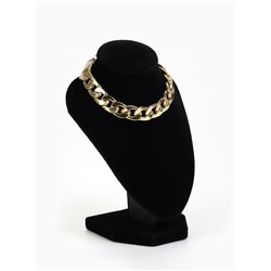 Бюст для украшений QF, 10×9×15 см, h=15 см, чёрный