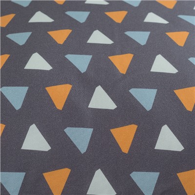 Набор из двух наволочек из сатина с принтом Triangles из коллекции Wild, 70х70 см