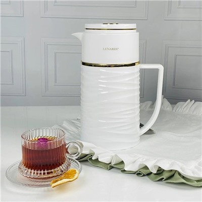 162-007 Термос 1000мл в под.уп.(х12)Пластик,стекло