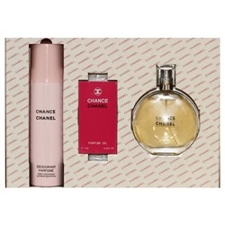 Подарочный набор C Chance (парфюм+дезодорант+масло) edp 100+150+7 ml