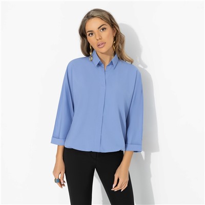 Блуза, носи её каждый день, Твой личный тренд (голубая)