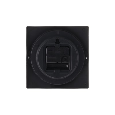 Часы настенные для кухни «Фрукты», для дома и дачи, 15×15 см, d=13 см, чёрные