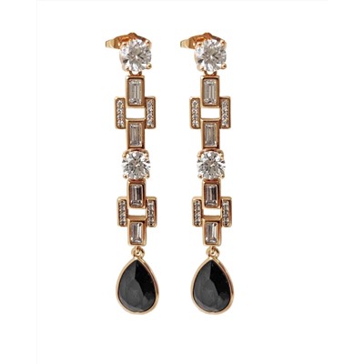 Серьги с кристаллами Swarovski