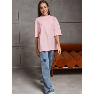 Футболка "Базовая" Розовый Девочка