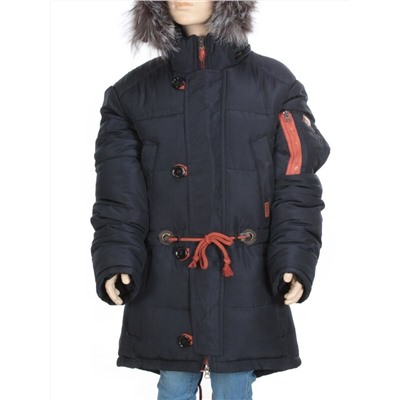 G-19 DARK BLUE  Куртка аляска детская для мальчика