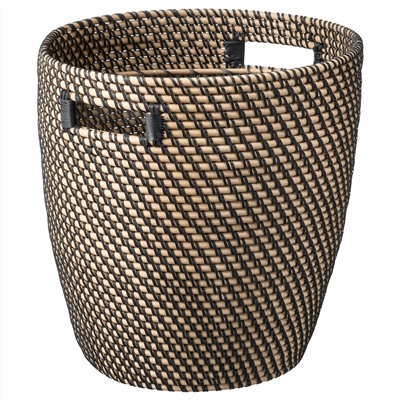 RÅGKORN, Übertopf, drinnen/draußen dunkelgrau/beige,, 32 cm