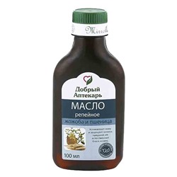 Масло для волос Добрый Аптекарь Репейное С Маслом Жожоба И Пшеницей 100 мл