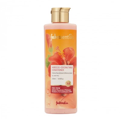 Кондиционер с Гибискусом и Кокосовым молоком (250 мл), Hibiscus Coconut Milk Conditioner, произв. Fabessentials