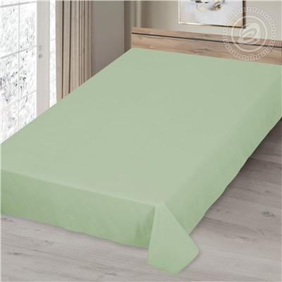 Простыня из поплина Фисташковый Арт Дизайн