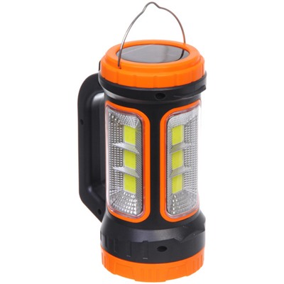 Фонарь ручной 5 режимов 1LED+COB, аккумуляторная батарея 1500mAh USB MH818C