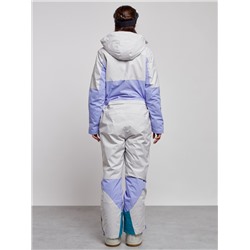 Горнолыжный комбинезон женский зимний фиолетового цвета 2320F